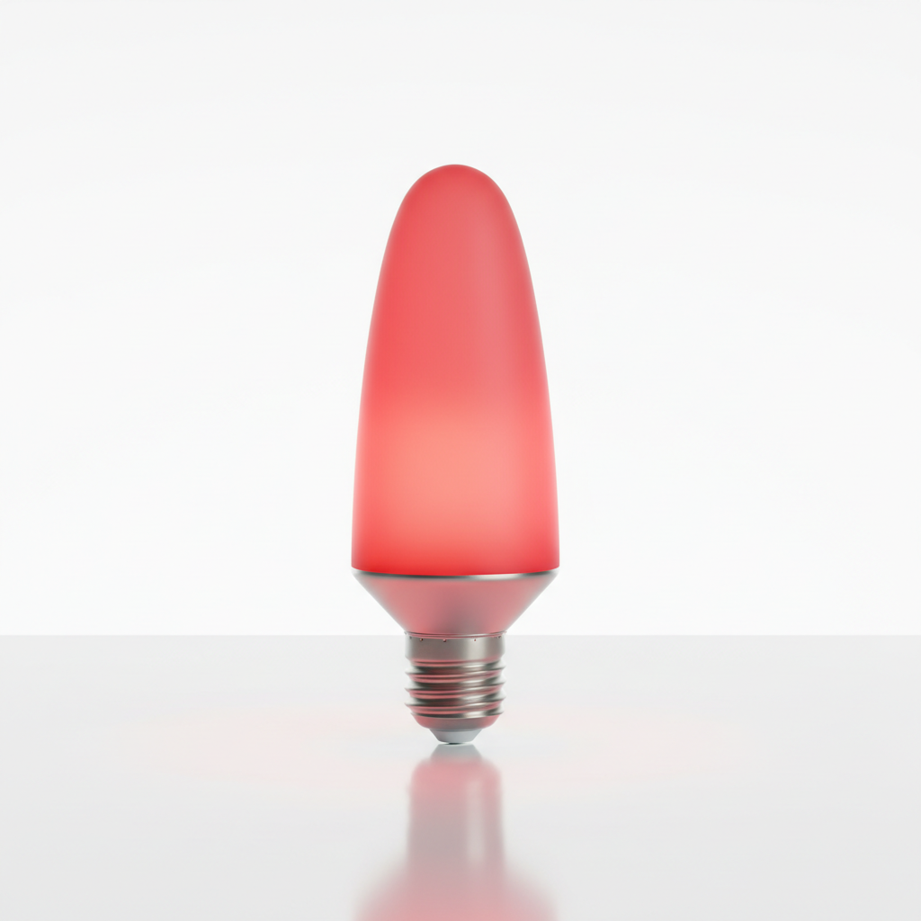 Bombilla de Luz Roja para el Descanso | Terapia de Luz